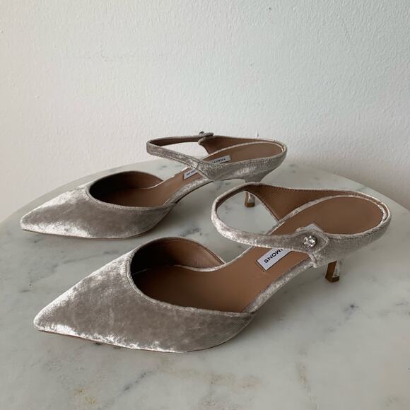 NWT Tabitha Simmons Liberty Velvet Pointed Mule Women's 6 US - Picture 1 of 13